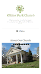 Mobile Screenshot of elkinsparkchurch.com